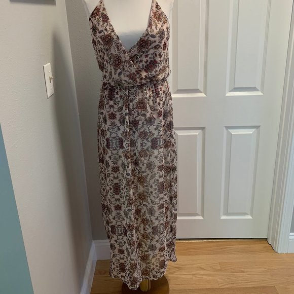 EUC Lush Flowy Maxi‎ Dress, Size Small - Picture 1 of 10